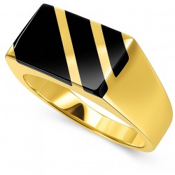 Χρυσό ανδρικό δαχτυλίδι Κ14